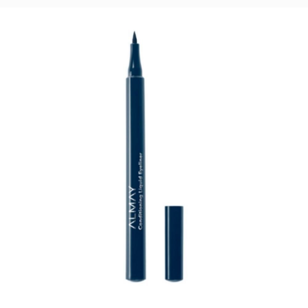 3 x Almay Conditioning Liquid Eyeliner Waterproof Hydrating 030 Navy